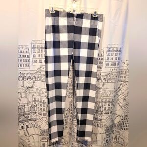 NWOT Women's Sundawg Black White Leggings Size Large